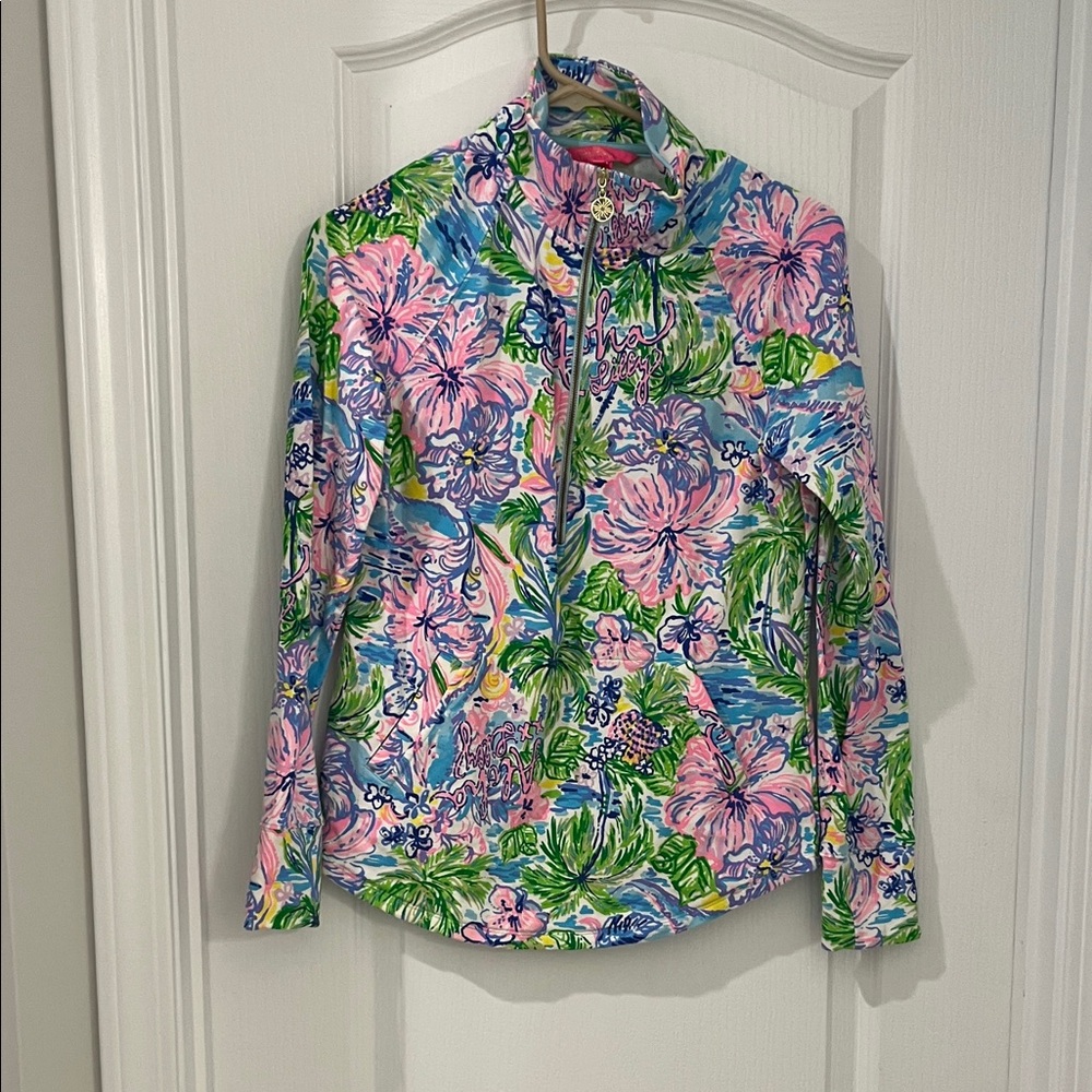 Lilly Pulitzer Colorful Floral Top